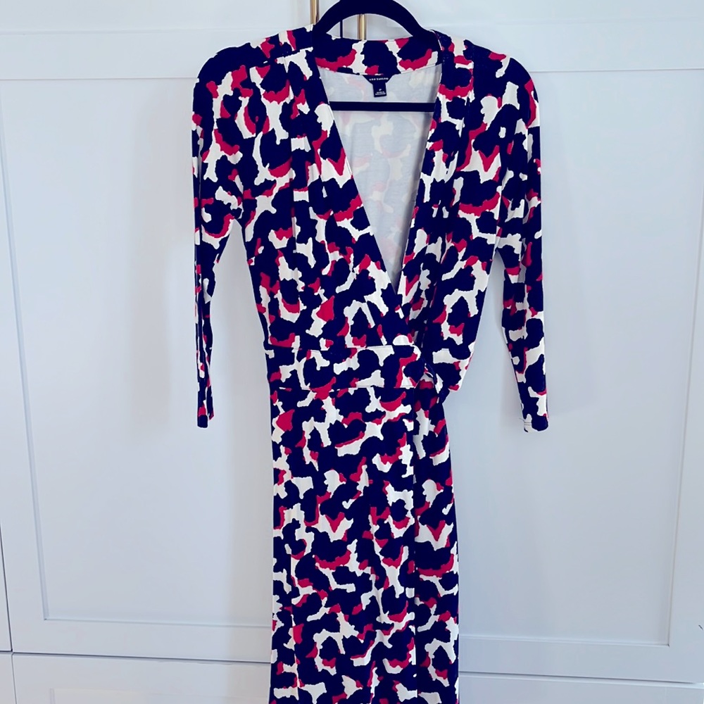Ann Taylor classic wrap dress